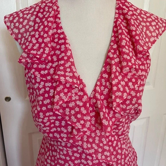 C/Meo  collective Sleeveless ruffle midi dress - Picture 9 of 10